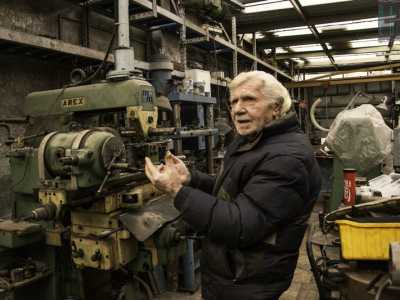 E� qui che Rocco ha sempre lavorato e creato i suoi aggeggi